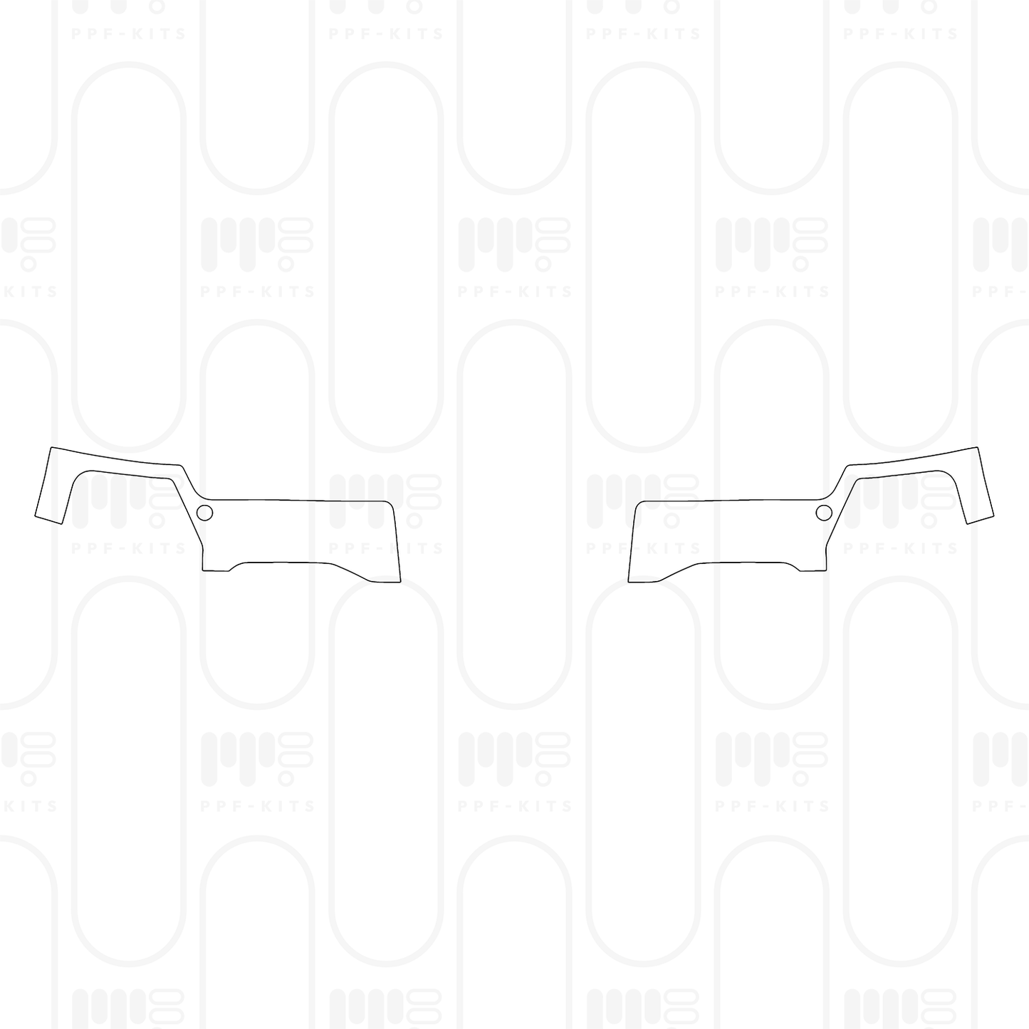 PPF prédécoupé Ford Super Duty F-250 Crew Cab Platinum 2026