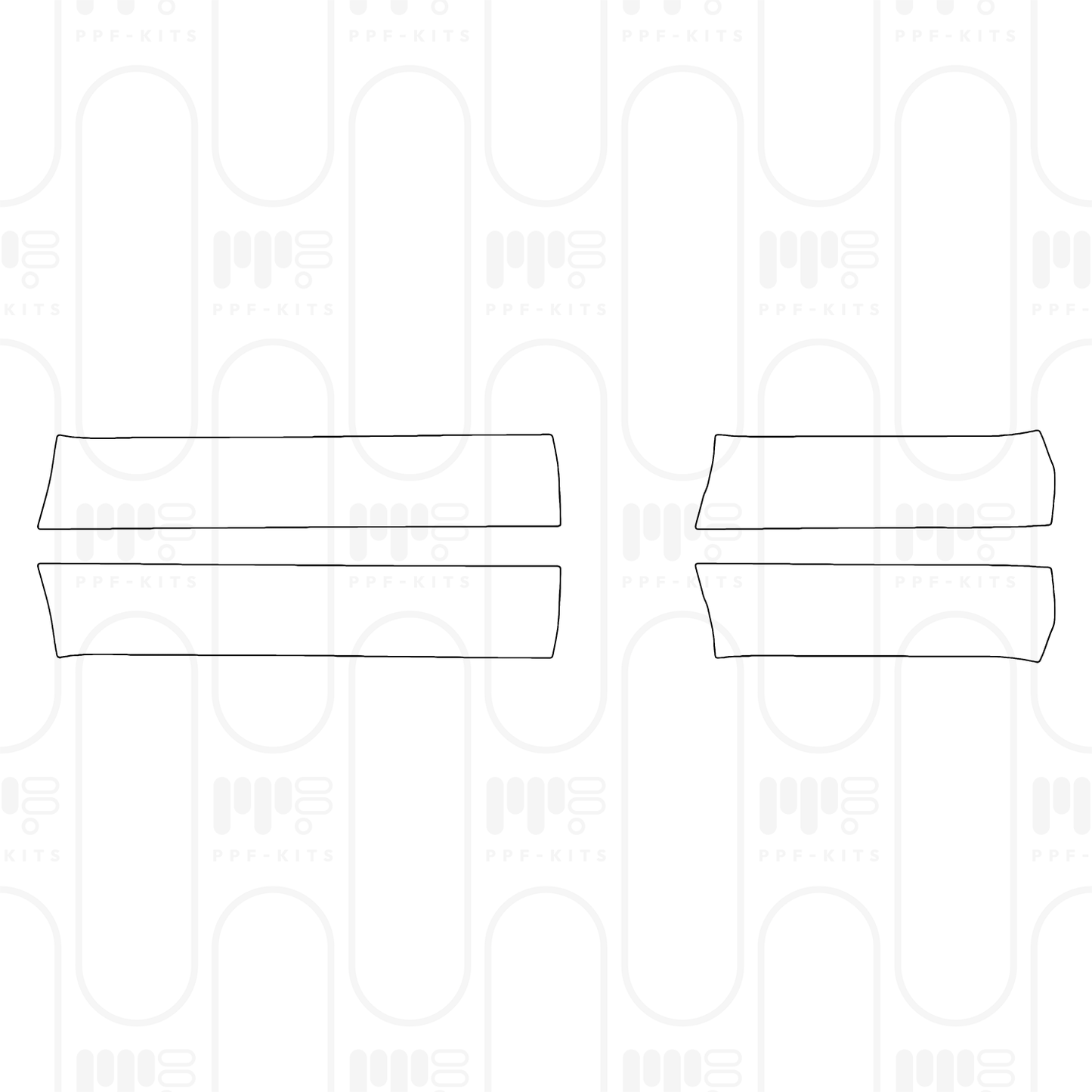 PPF prédécoupé Ford Super Duty F-250 Crew Cab Platinum 2026