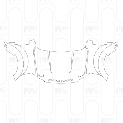 PPF prédécoupé Ford Super Duty F-450 Lariat 2025