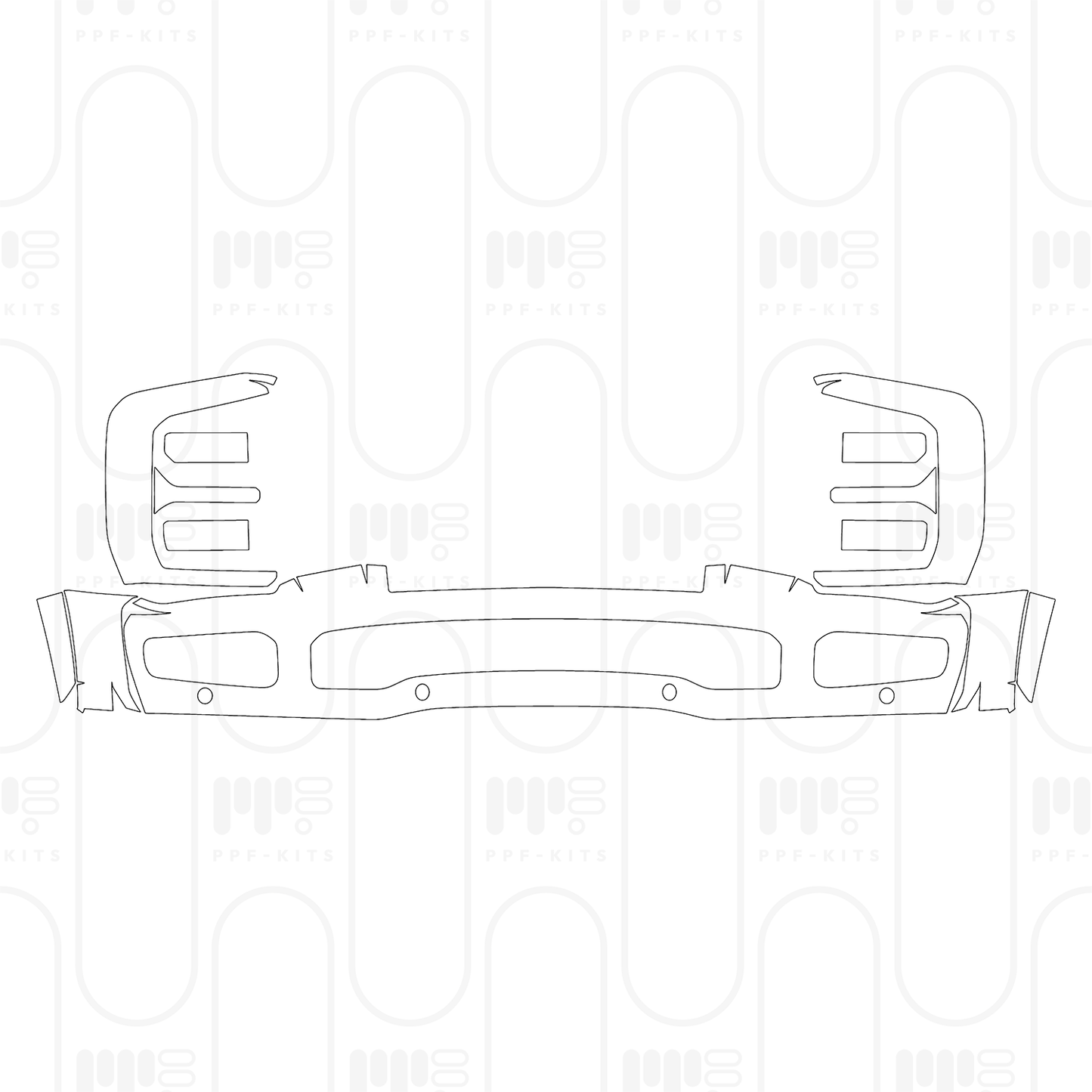 PPF prédécoupé Ford Super Duty F-450 Platinum 2025