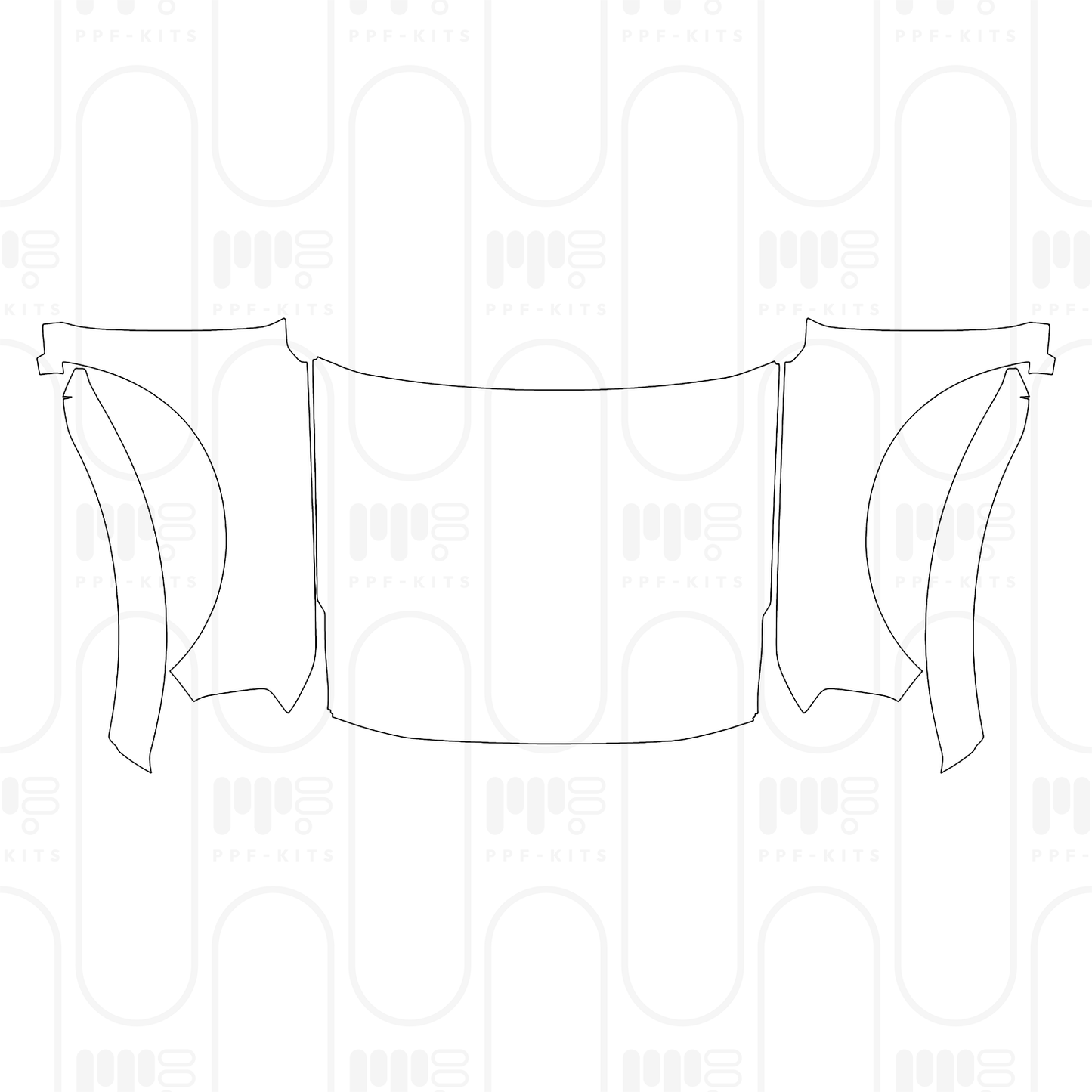 PPF prédécoupé Ford Bronco 4 Door Big Bend 2025