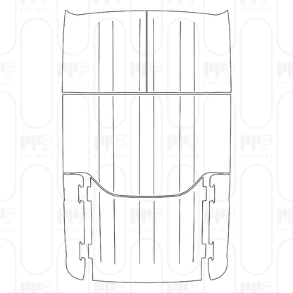 PPF prédécoupé Ford Bronco 4 Door Big Bend 2025
