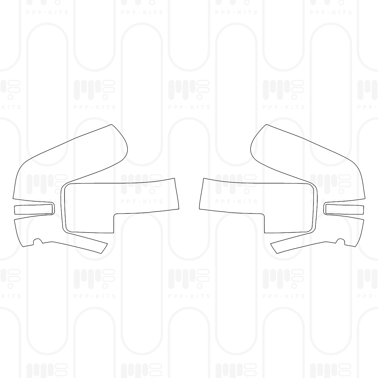 PPF prédécoupé Ford Bronco 4 Door Big Bend 2025