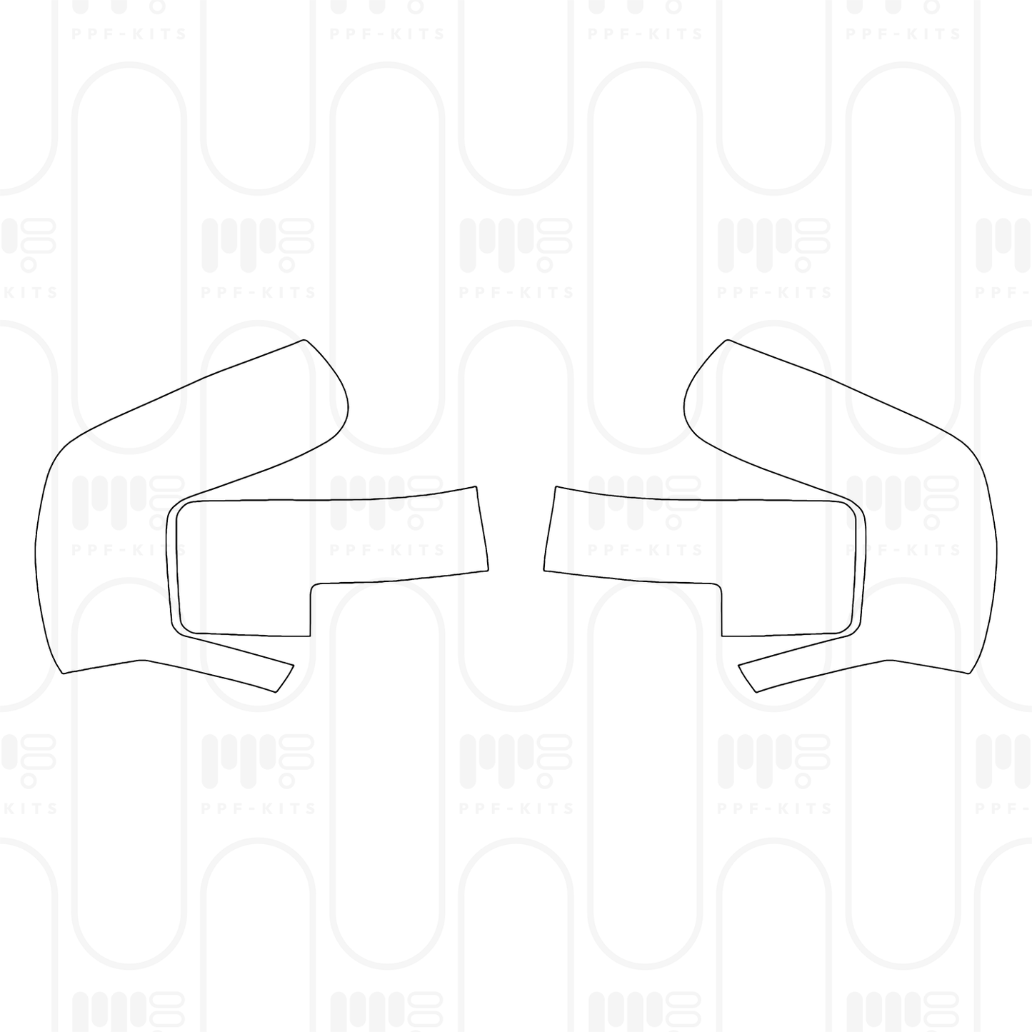 PPF prédécoupé Ford Bronco 4 Door Big Bend 2025