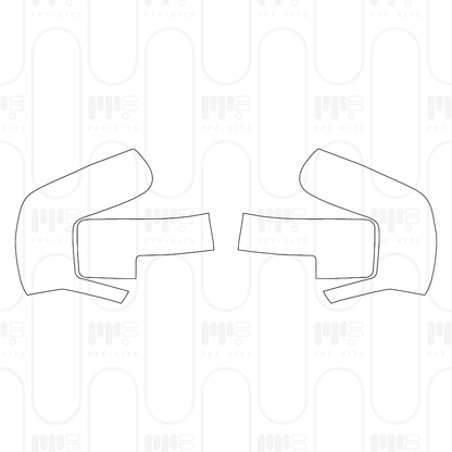 PPF prédécoupé Ford Bronco 4 Door Big Bend 2025