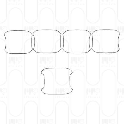 PPF prédécoupé Ford Bronco 4 Door Big Bend 2025