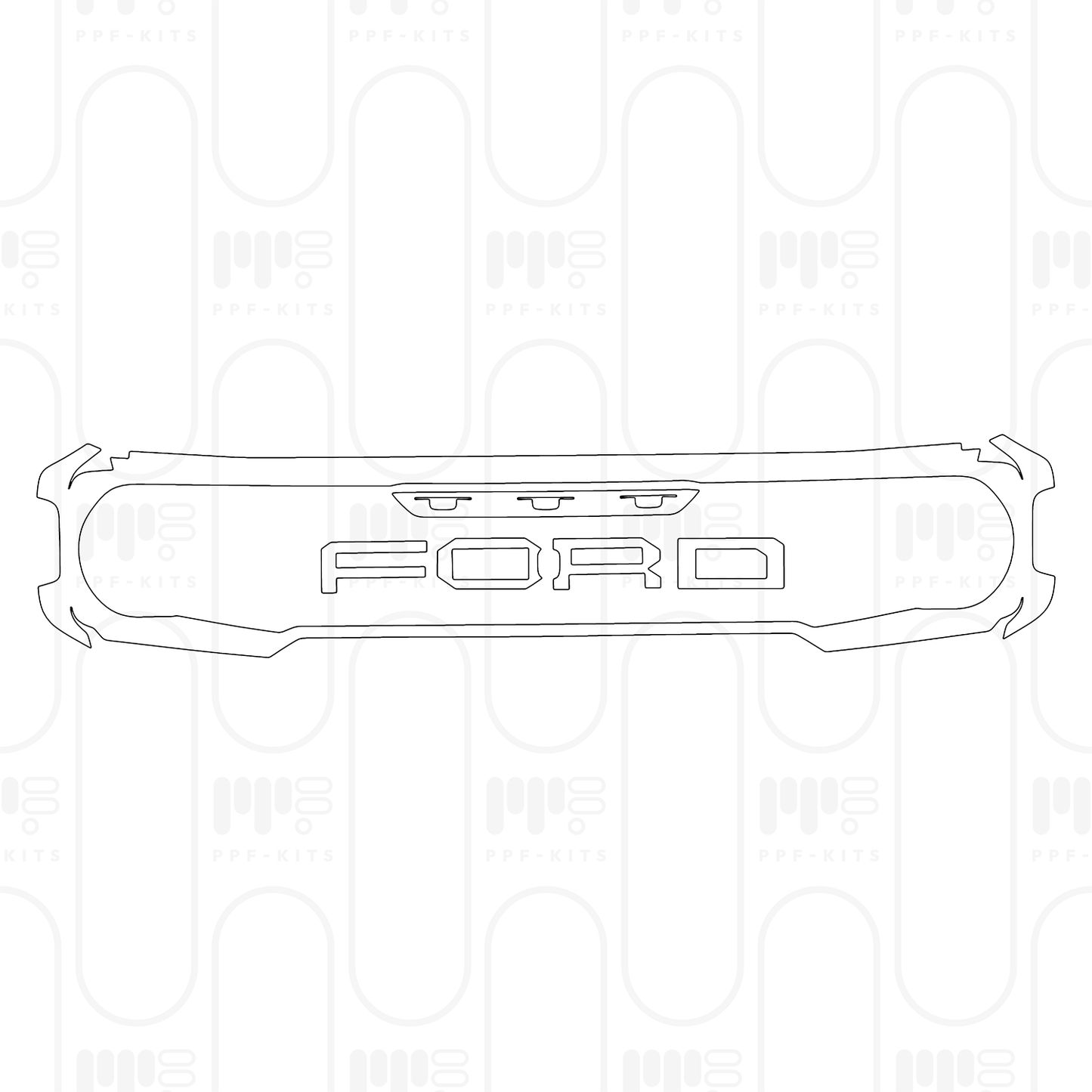 PPF prédécoupé Ford Bronco 4 Door Raptor 2025