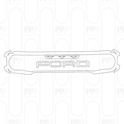 PPF prédécoupé Ford Bronco 4 Door Raptor 2025