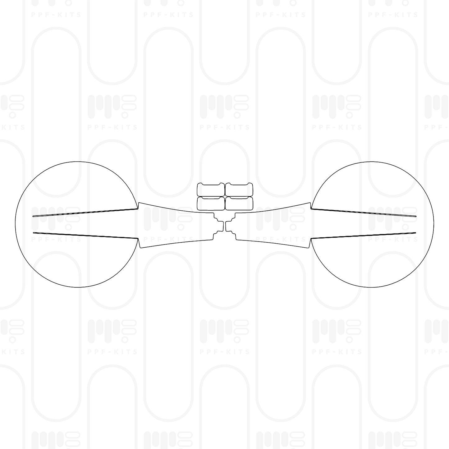 PPF prédécoupé Ford Bronco 4 Door Raptor 2025