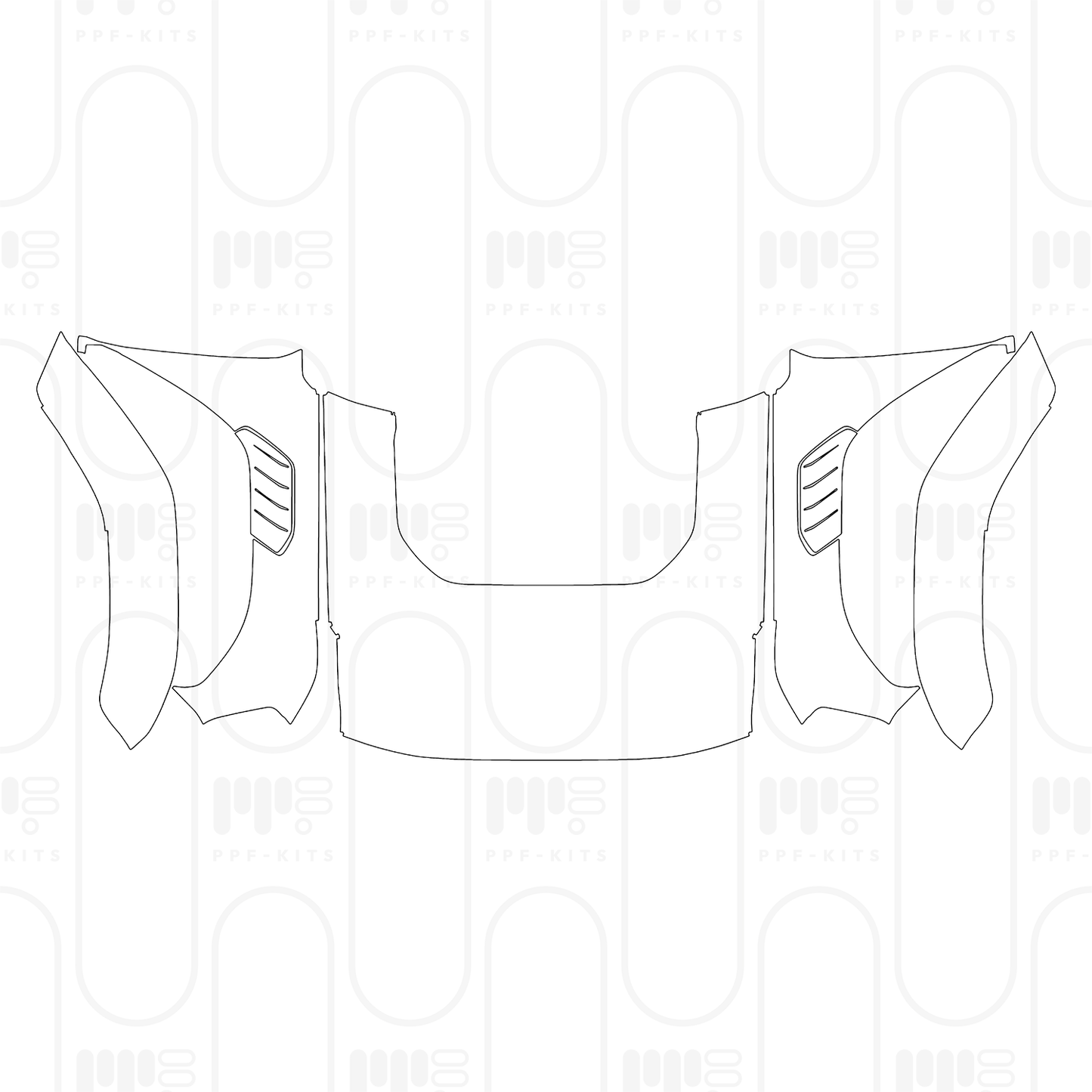 PPF prédécoupé Ford Bronco 4 Door Raptor 2025