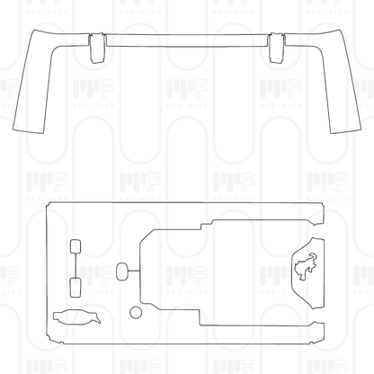 PPF prédécoupé Ford Bronco 4 Door Raptor 2025