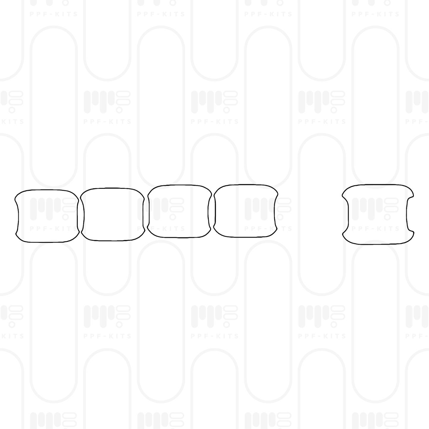 PPF prédécoupé Ford Bronco 4 Door Raptor 2025