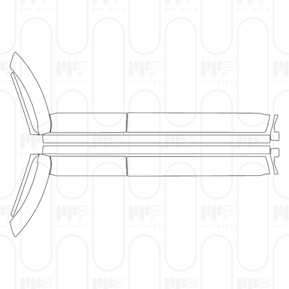 PPF prédécoupé Ford Bronco 4 Door Raptor 2025