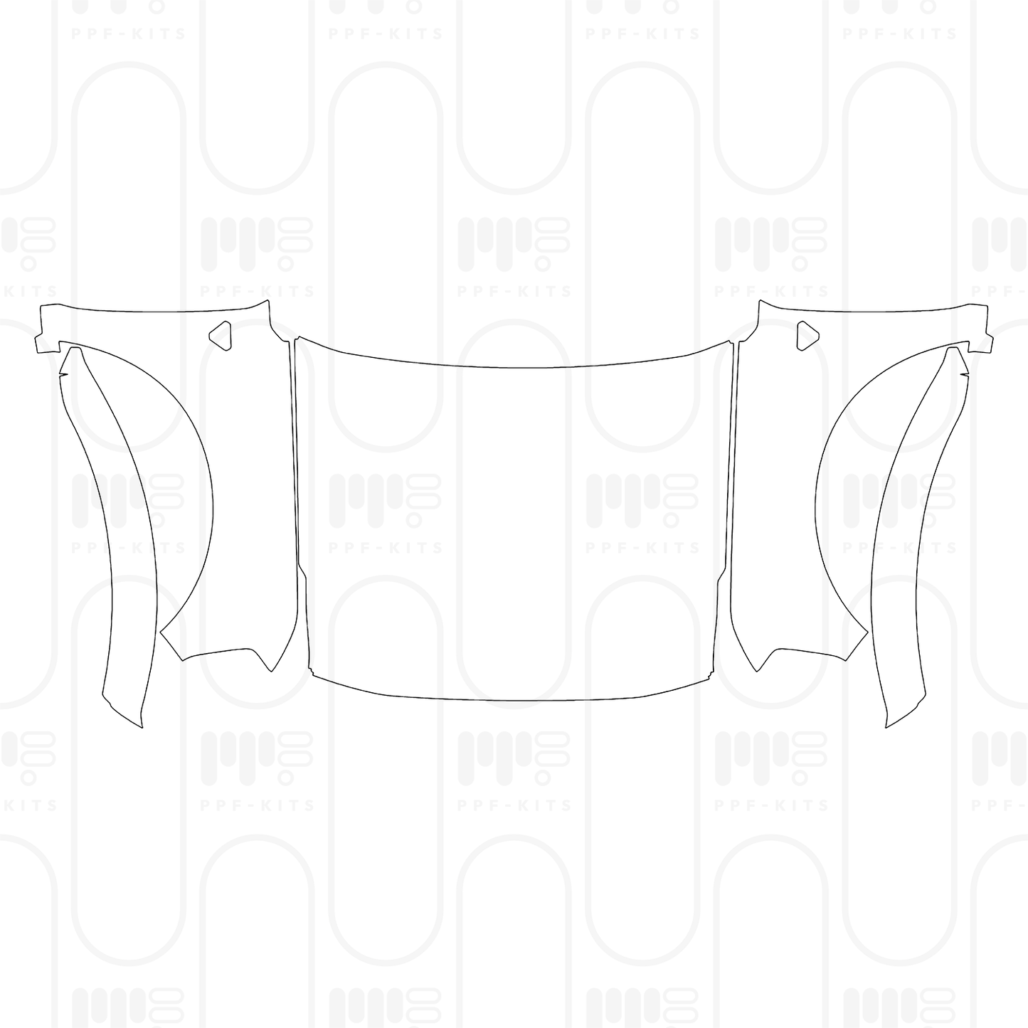 PPF prédécoupé Ford Bronco 4 Door Badlands 2025