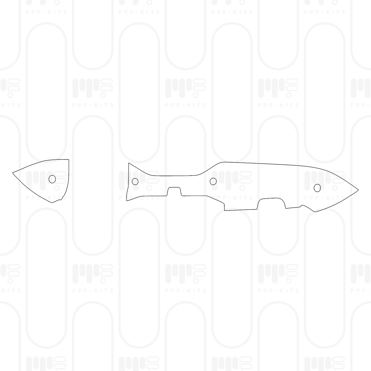 PPF prédécoupé Ford Bronco 4 Door Badlands 2025