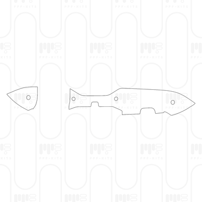 PPF prédécoupé Ford Bronco 4 Door Badlands 2025