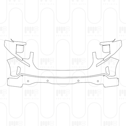 PPF prédécoupé GMC Sierra 1500 Crew Cab ELEVATION 2025