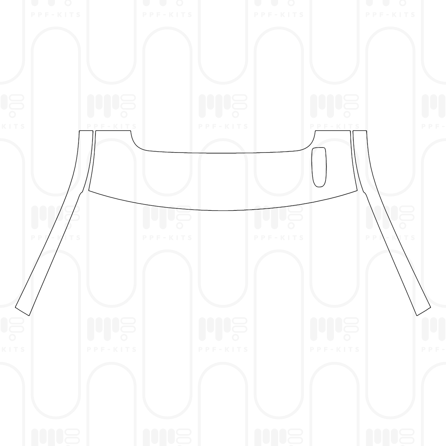 PPF prédécoupé GMC Sierra 1500 Crew Cab ELEVATION 2025