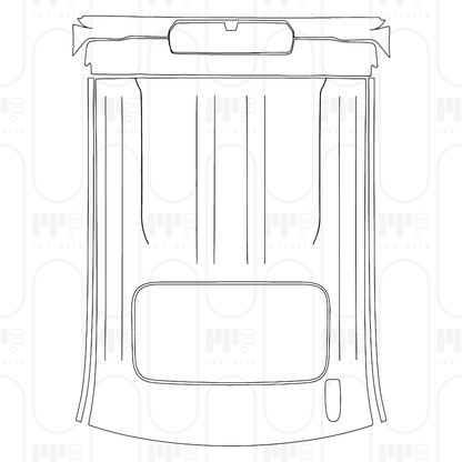 PPF prédécoupé GMC Sierra 1500 Crew Cab ELEVATION 2025
