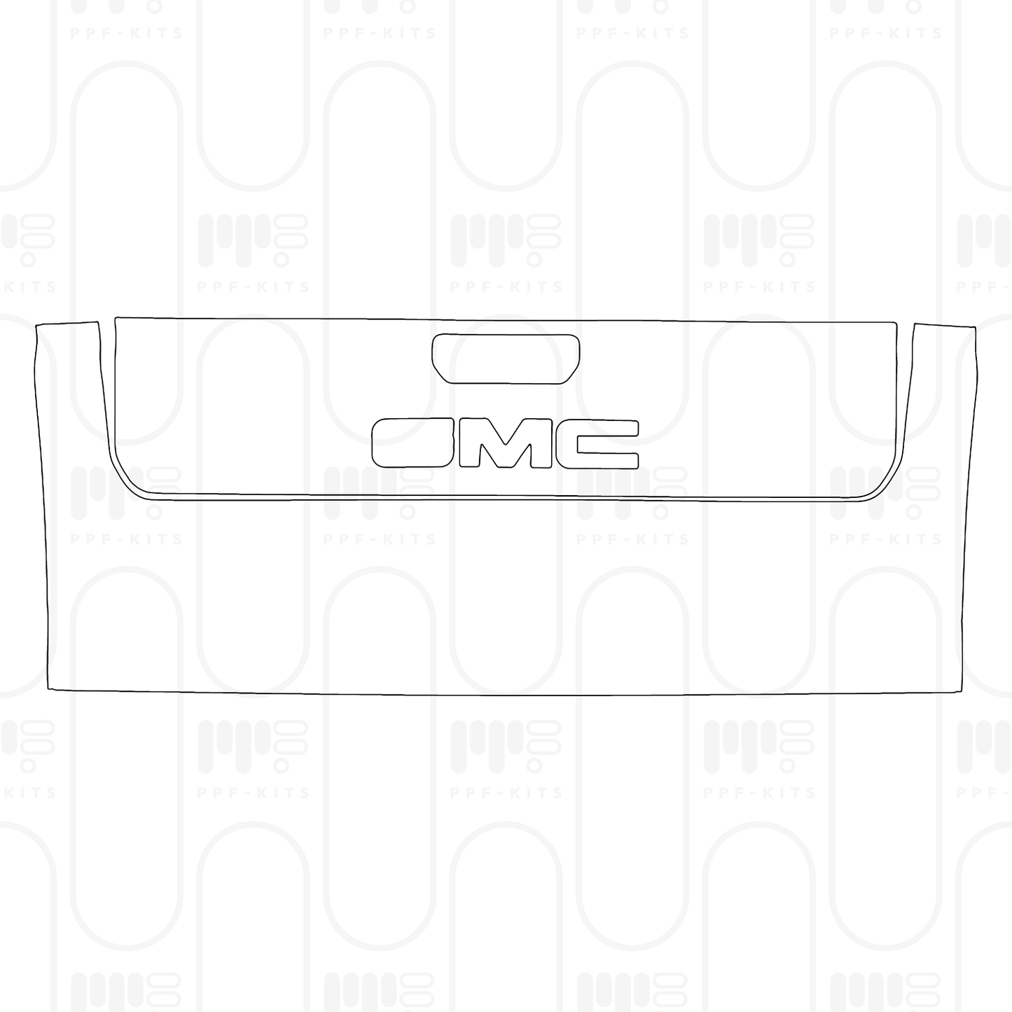 PPF prédécoupé GMC Sierra 1500 Crew Cab ELEVATION 2025