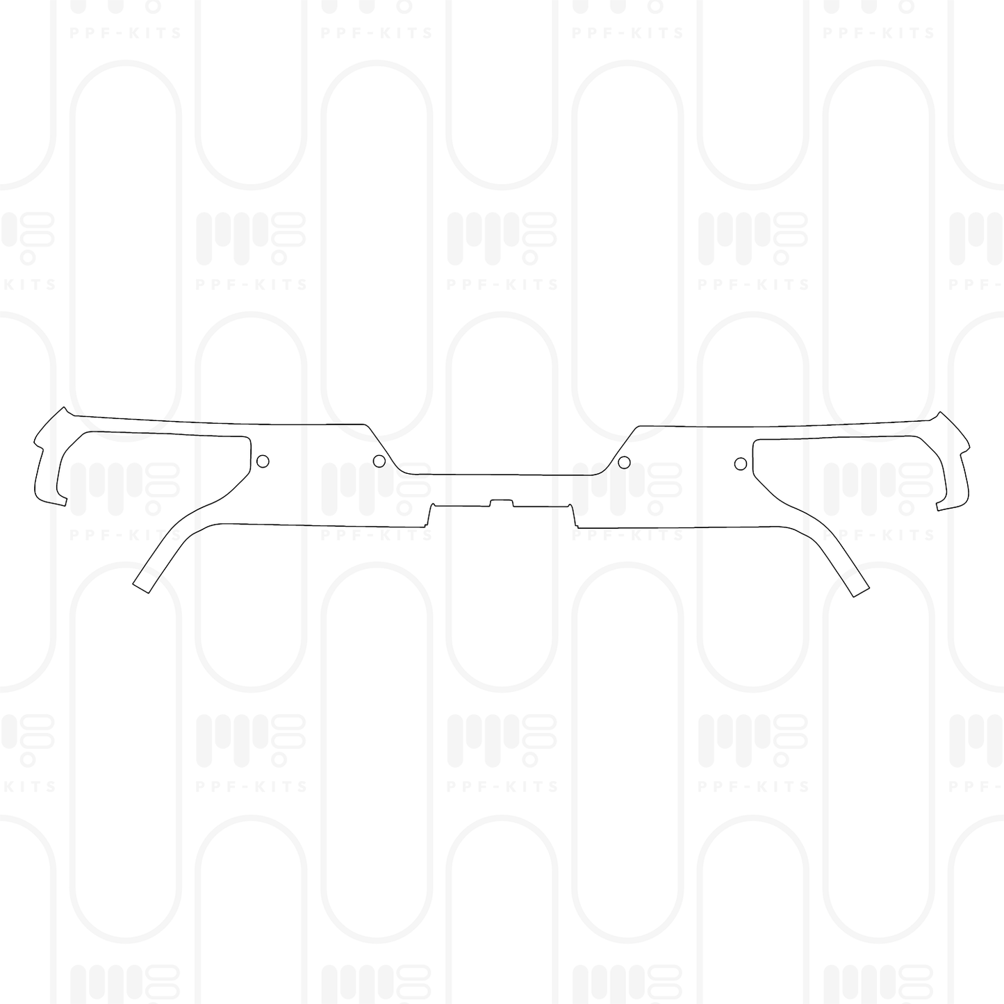 PPF prédécoupé GMC Sierra 1500 Crew Cab ELEVATION 2025