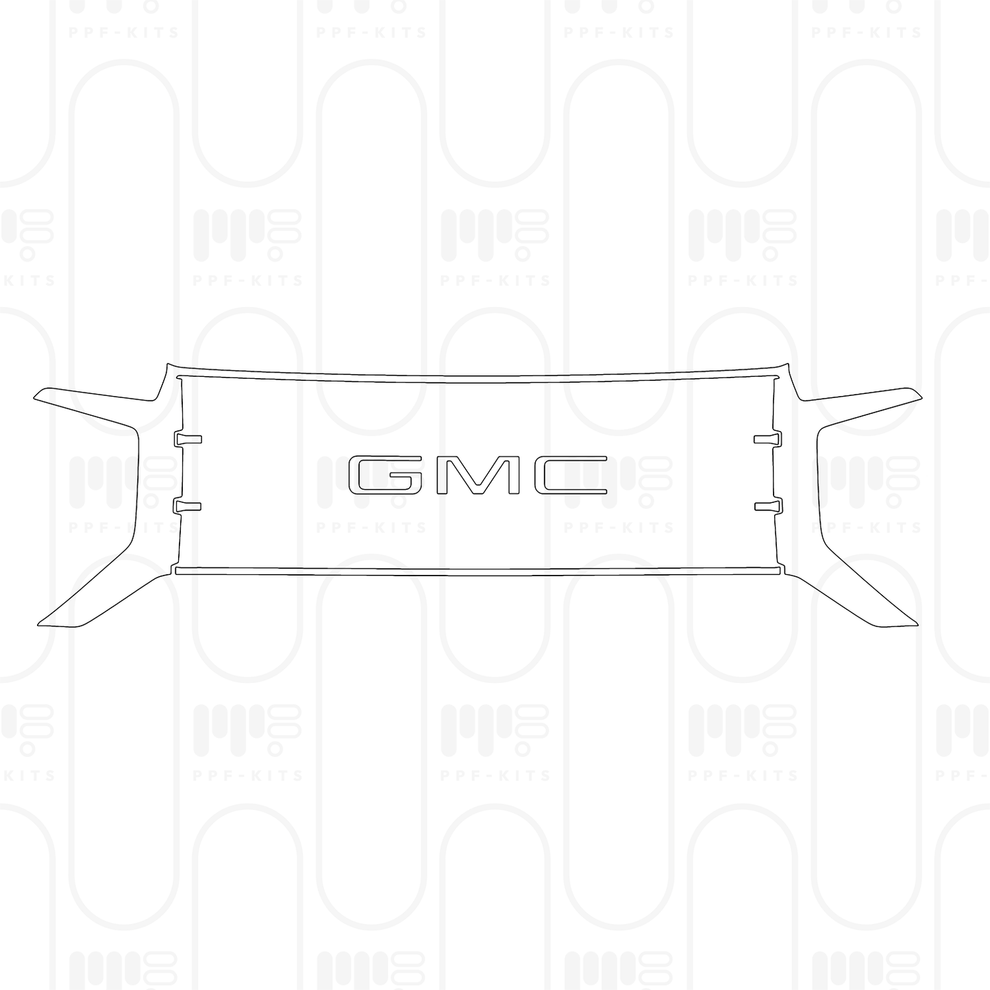 PPF prédécoupé GMC Canyon Denali 2025