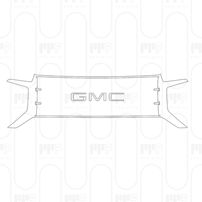 PPF prédécoupé GMC Canyon Denali 2025