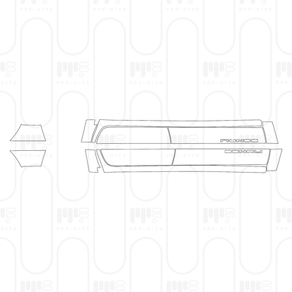 PPF prédécoupé GMC Canyon Denali 2025