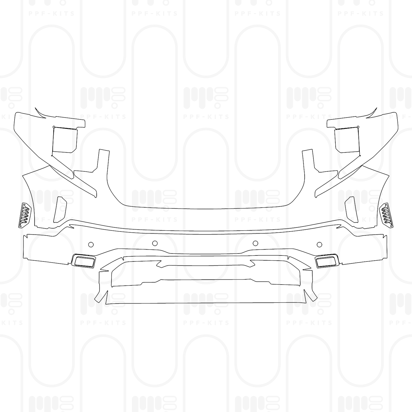 PPF prédécoupé GMC Sierra 1500 Crew Cab DENALI 2026