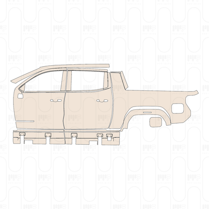 PPF prédécoupé GMC Sierra EV Max Range Denali 2026
