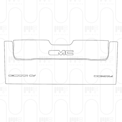 PPF prédécoupé GMC Sierra EV Max Range Denali 2025