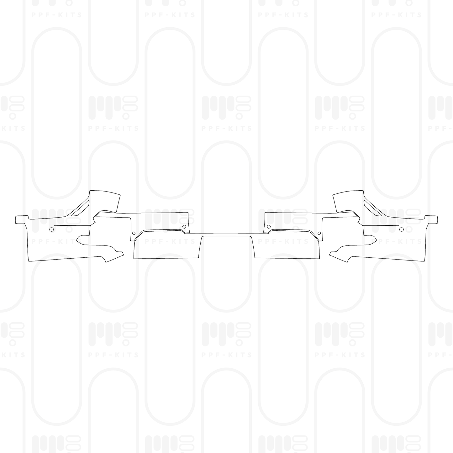 PPF prédécoupé GMC Sierra EV Max Range Denali 2025