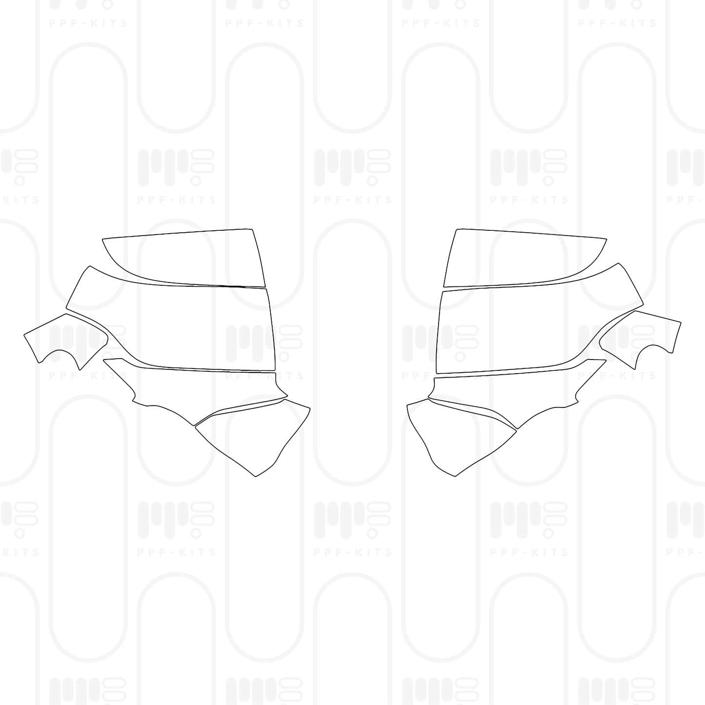 PPF prédécoupé GMC Sierra EV Extended Range Denali 2025