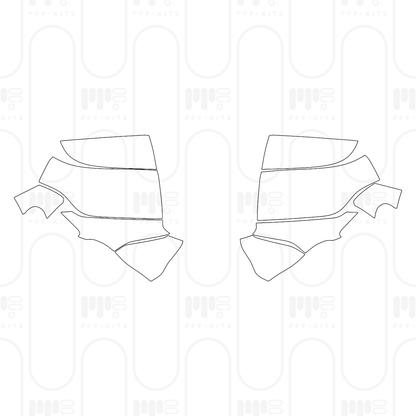 PPF prédécoupé GMC Sierra EV Extended Range Denali 2025