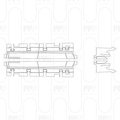 PPF prédécoupé GMC Sierra EV Max Range Denali 2025