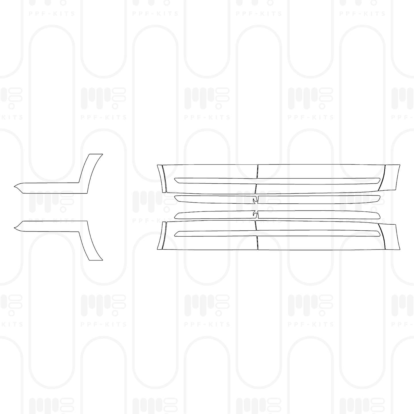 PPF prédécoupé GMC Yukon Denali 2026
