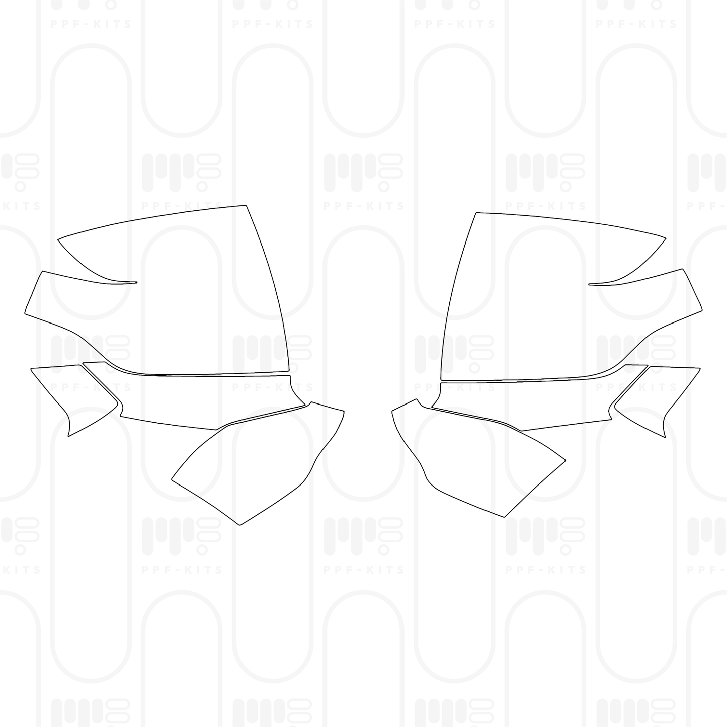 PPF prédécoupé GMC Sierra EV Max Range Denali 2025