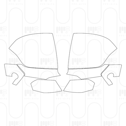 PPF prédécoupé GMC Yukon AT4 2026