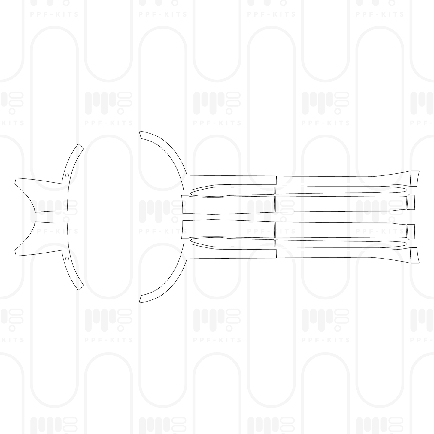 PPF prédécoupé Geely Monjaro 2025