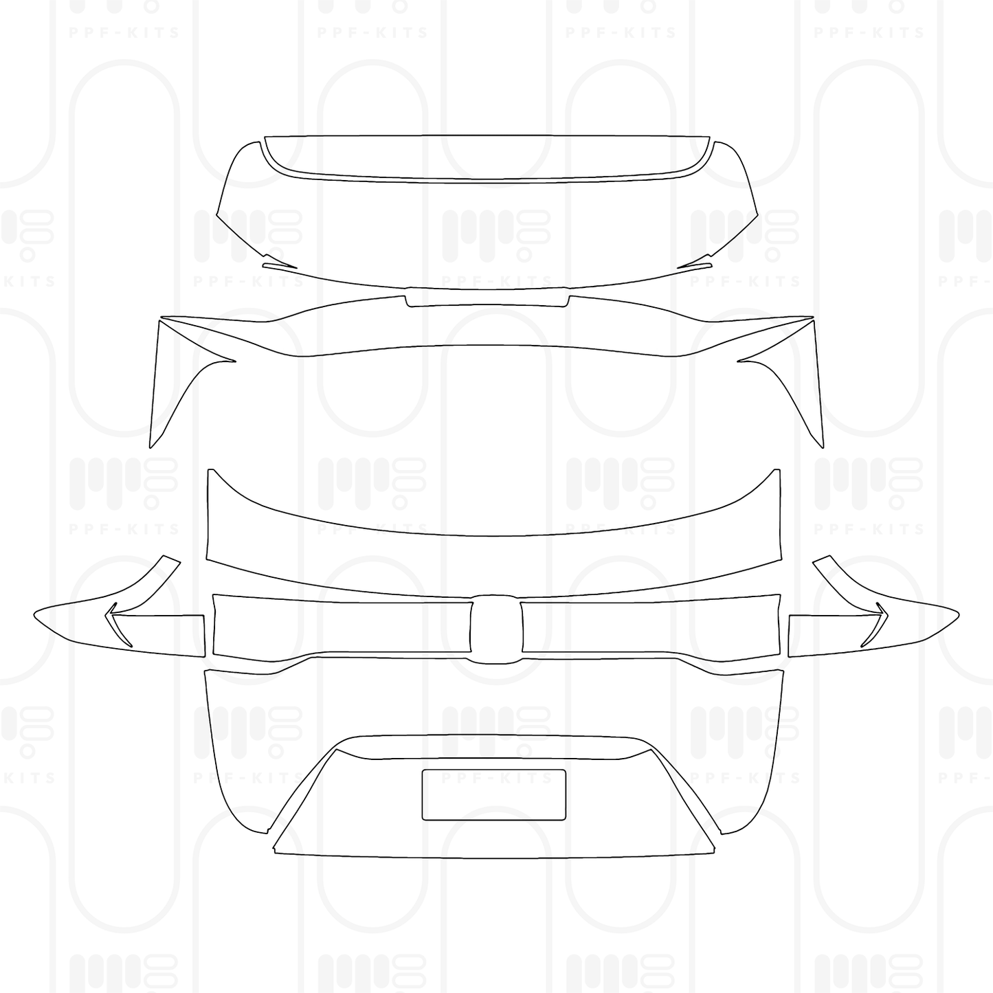 PPF prédécoupé Honda HR-V (BR) Base 2026