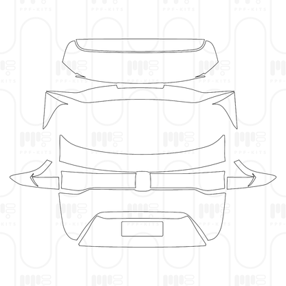 PPF prédécoupé Honda HR-V (BR) Base 2026