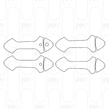 PPF prédécoupé Honda Ridgeline RLT 2025