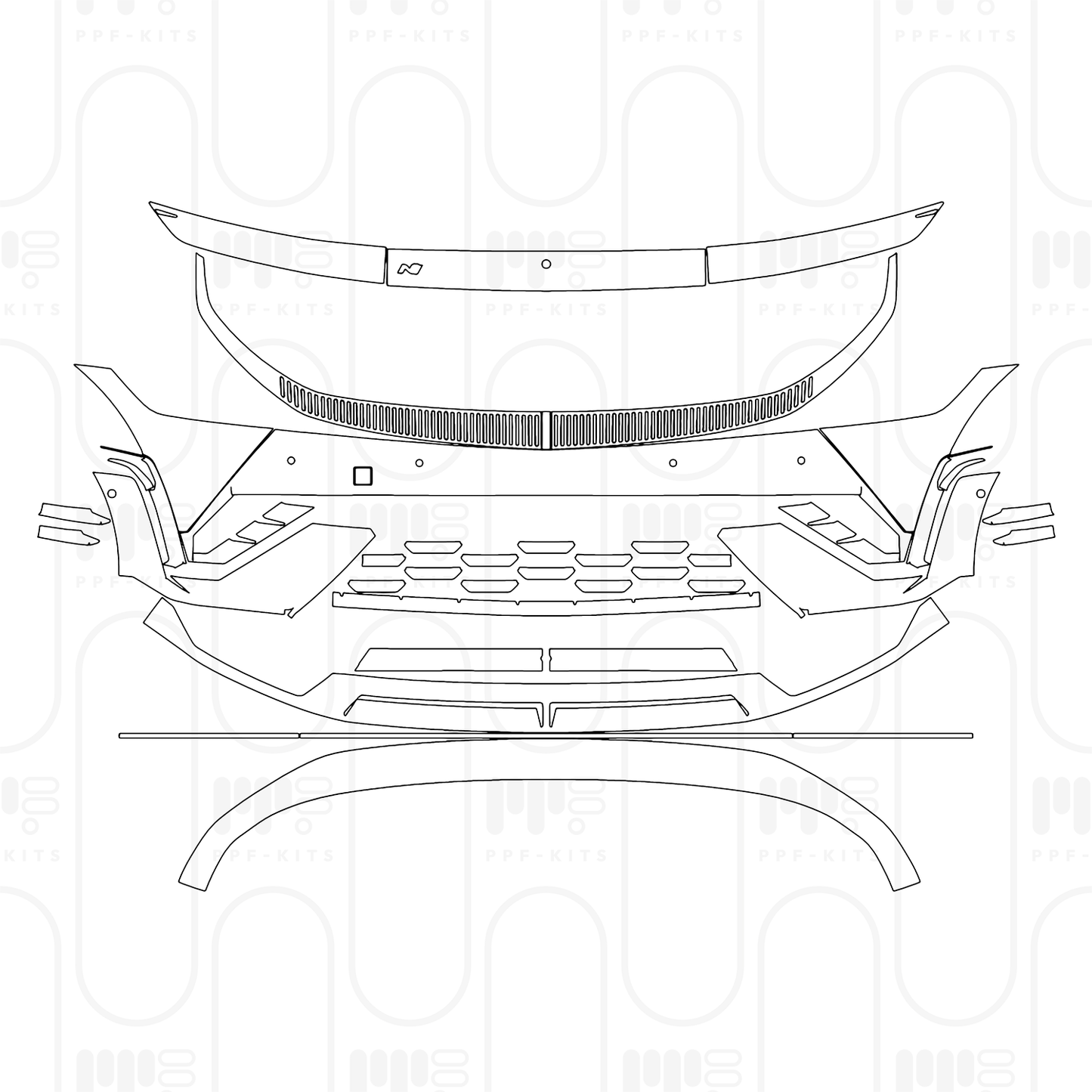 PPF prédécoupé Hyundai IONIQ 5 N 2026