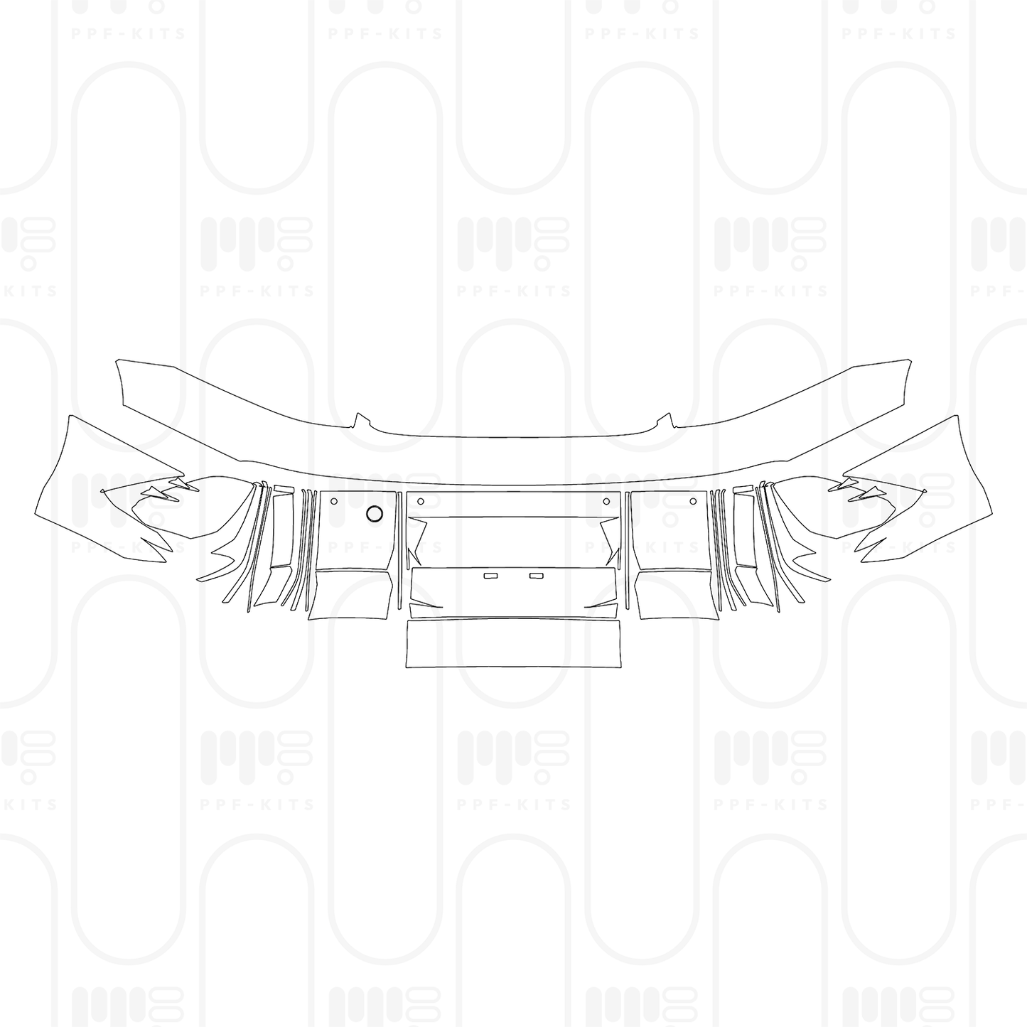 PPF prédécoupé Hyundai IONIQ 6 (US) Limited 2025