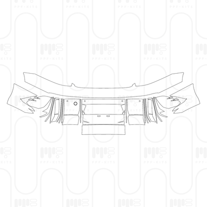 PPF prédécoupé Hyundai IONIQ 6 (US) Limited 2025