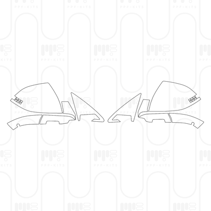 PPF prédécoupé Hyundai IONIQ 6 (US) Limited 2025