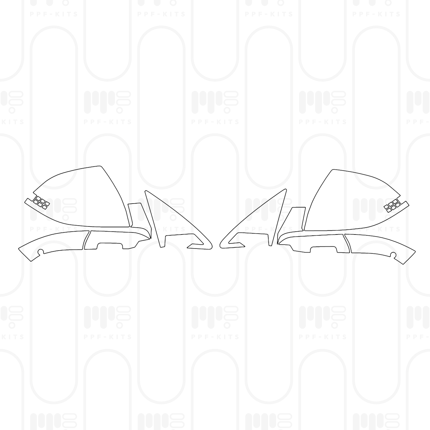 PPF prédécoupé Hyundai IONIQ 6 (US) Limited 2025