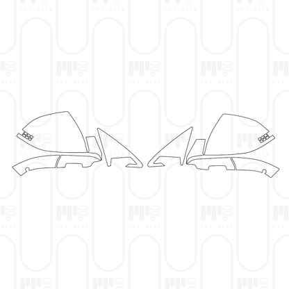 PPF prédécoupé Hyundai IONIQ 6 (US) Limited 2025