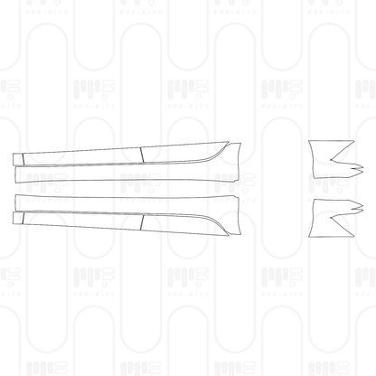 PPF prédécoupé Hyundai IONIQ 6 (US) Limited 2025