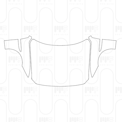 PPF prédécoupé Jaguar XE (standard wheelbase) R-Dynamic 2025